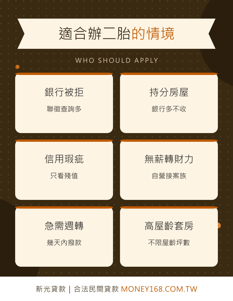 適合辦台中二胎的情境族群